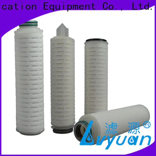 Lvyuan Newest pleated water filters factory for water Purifier