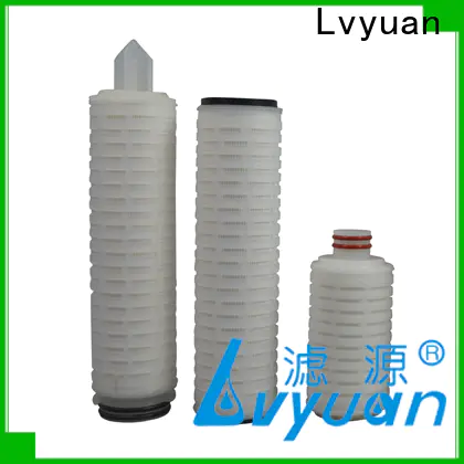 Lvyuan pleated sediment filter wholesaler for factory