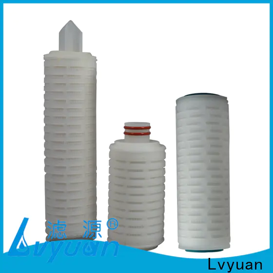 Lvyuan Affordable pleated filter cartridge replace for desalination