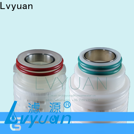 Lvyuan New pleated water filter cartridge exporter for water purification