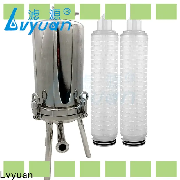 Lvyuan Customized pleated water filter cartridge exporter for sea water
