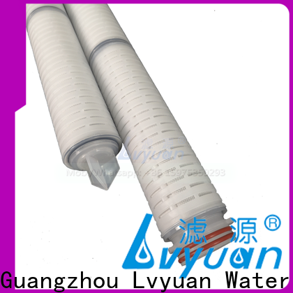 High end pleated water filters wholesale for purify