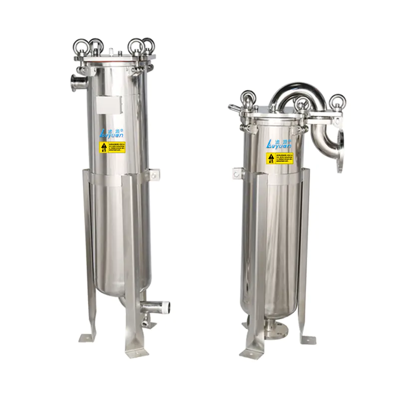 Stainless Steel SS304 316L Single Bag Filter Housing