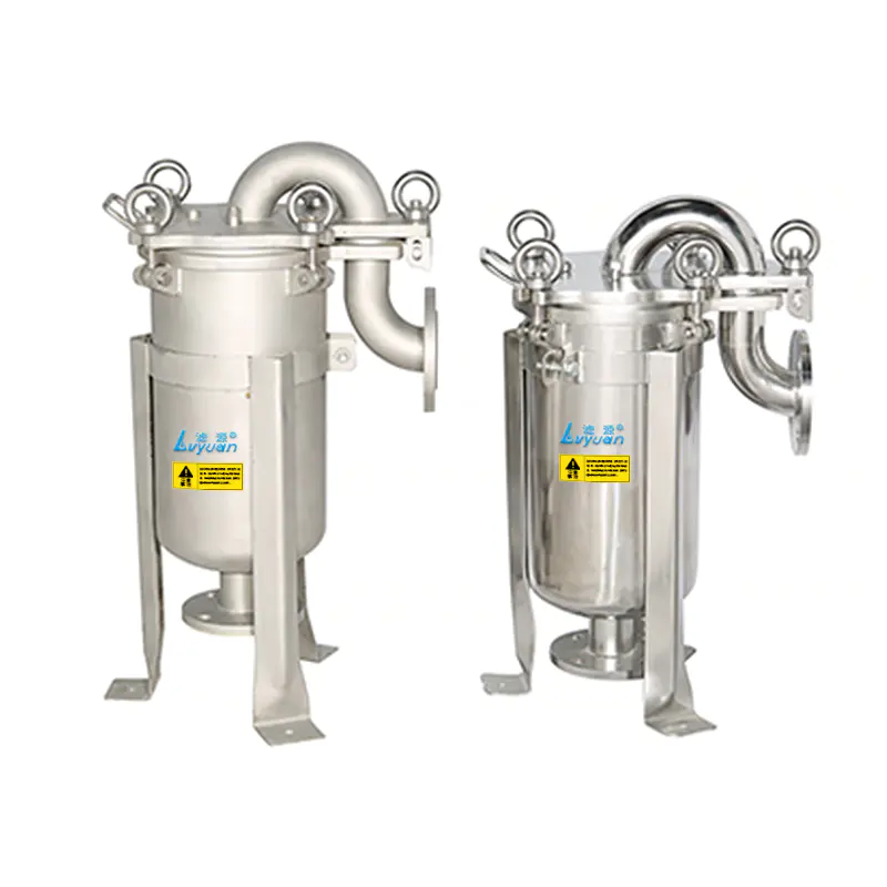 Stainless Steel SS304 316L Single Bag Filter Housing