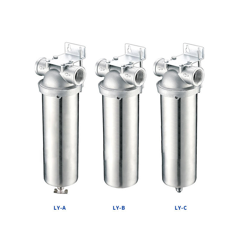 Stainless Steel Pre Treatment Single Filter Housing