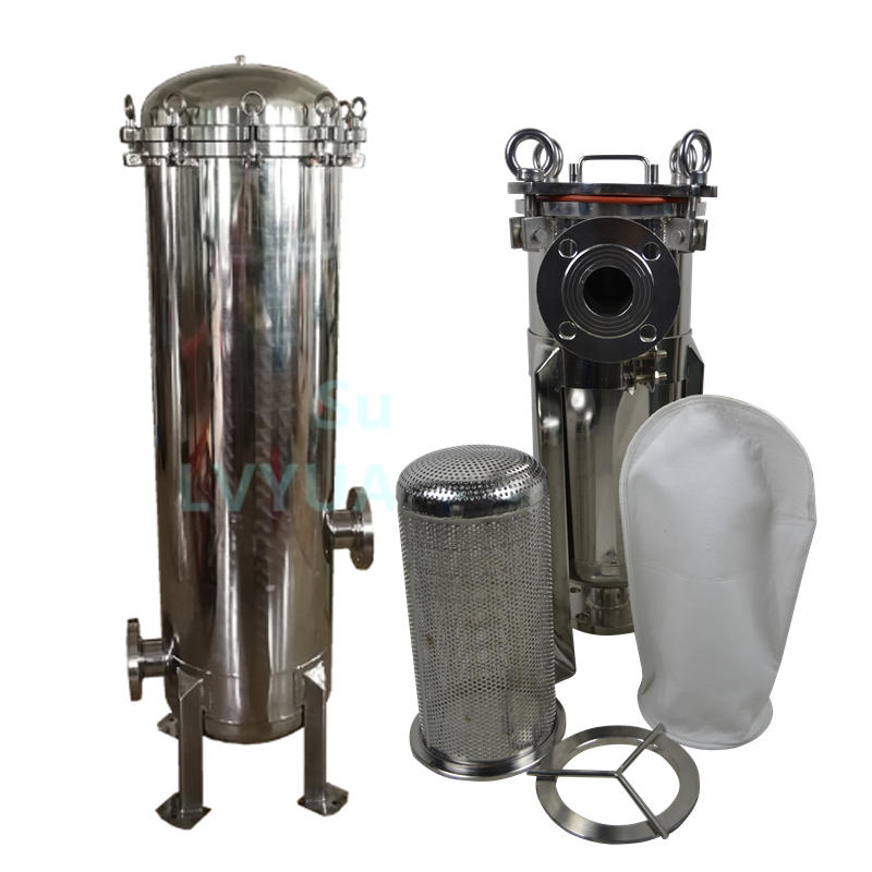 What's the difference between the bag filter housing and cartridge filter housing