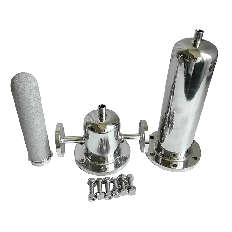 Customized Stainless Steel SS Gas Vent Filter Housing