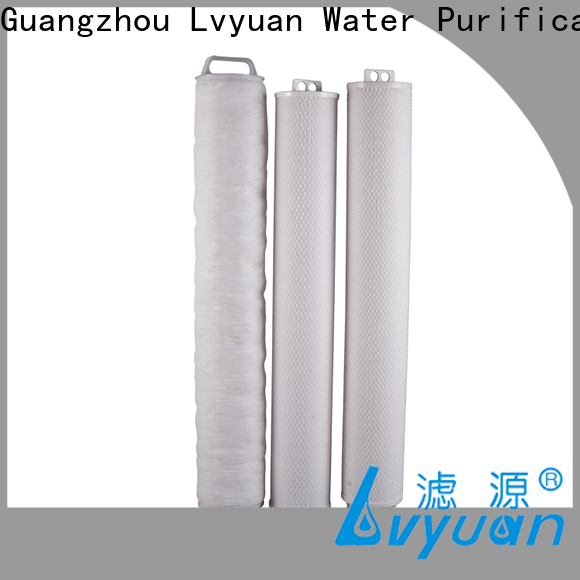 Lvyuan Filter high flow water filter cartridge with good price for water purification