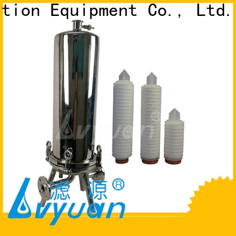 Lvyuan Filter stainless steel cartridge filter housing series for water
