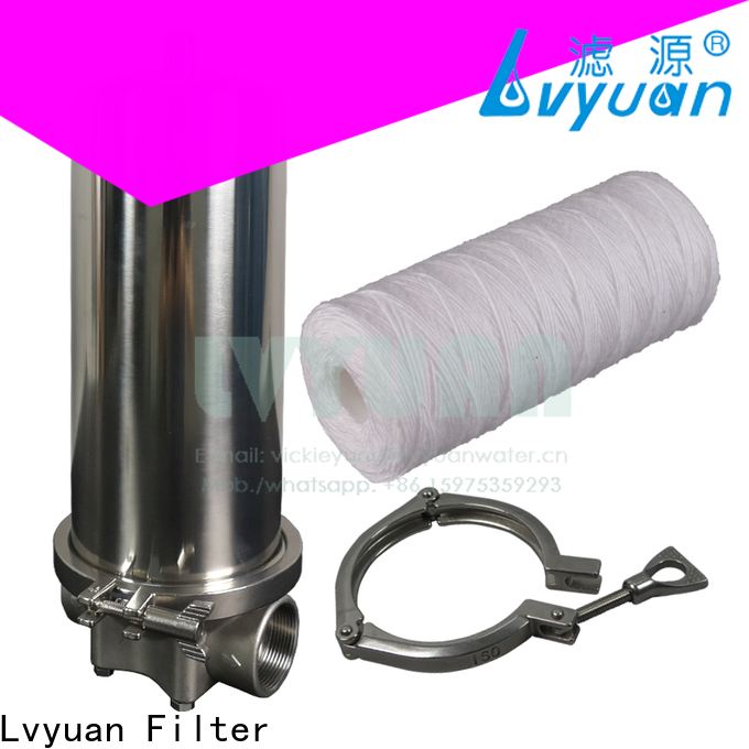 Lvyuan Filter ss316 filter housing fsuppliers for water Purifier