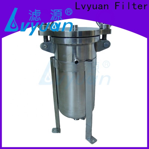 Lvyuan Filter stainless bag filter housing from China for desalination