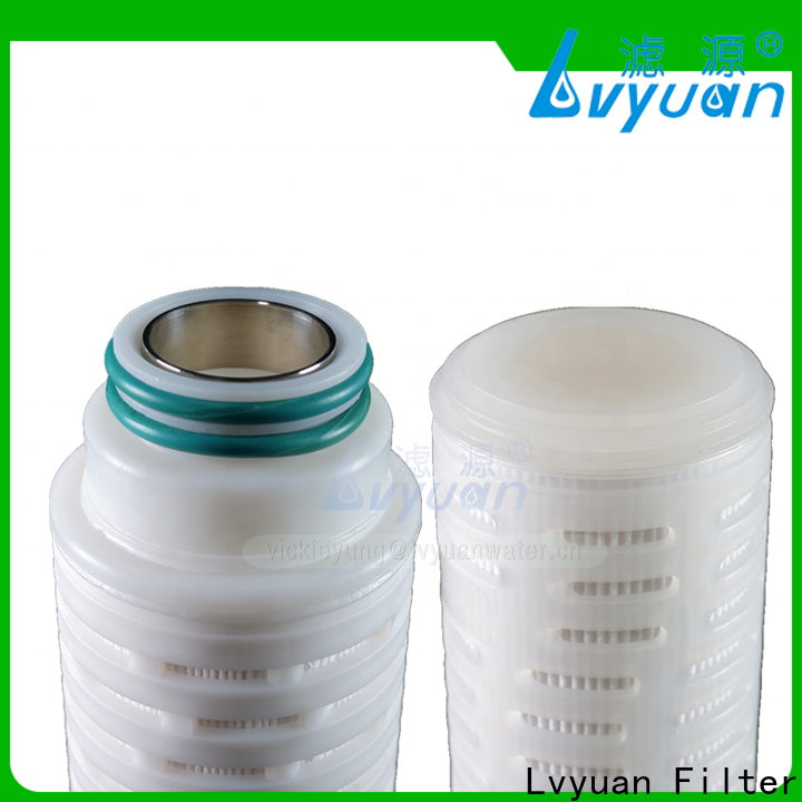 Lvyuan Filter Hot Selling pleated filter element quality assurance for desalination