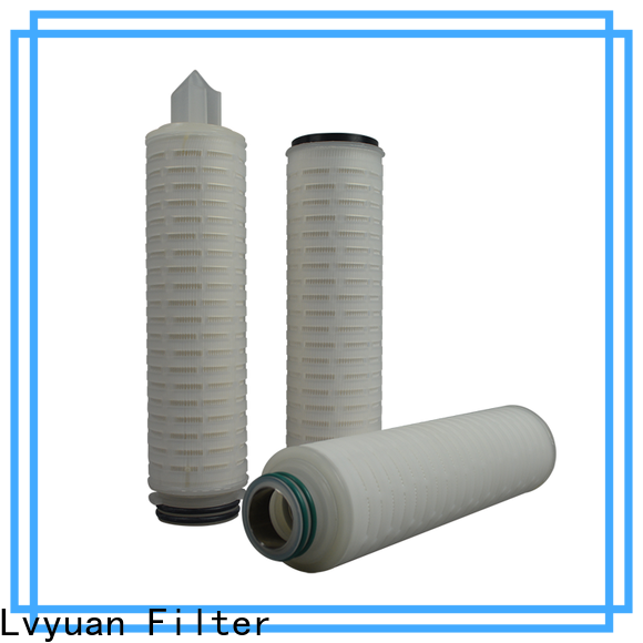 Hot Sale 20 micron pleated water filter from China for purify