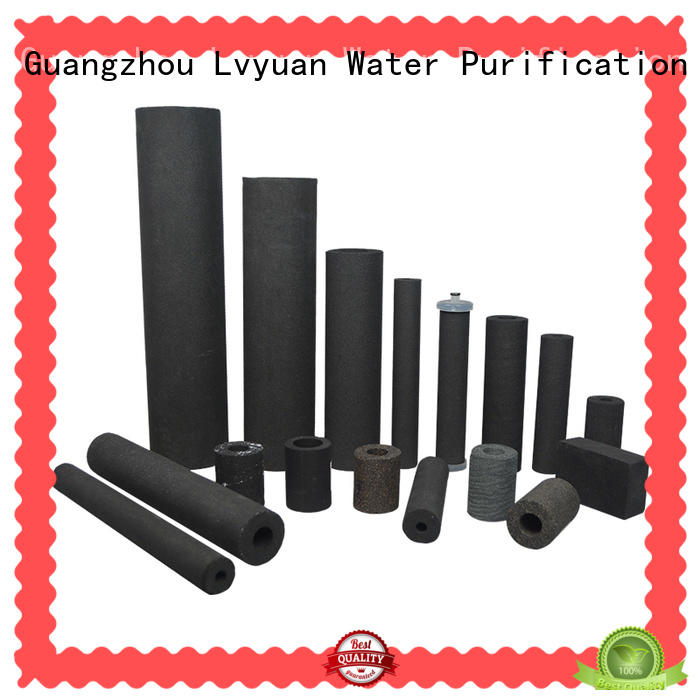Sintered Activated Carbon Block filter cartridge