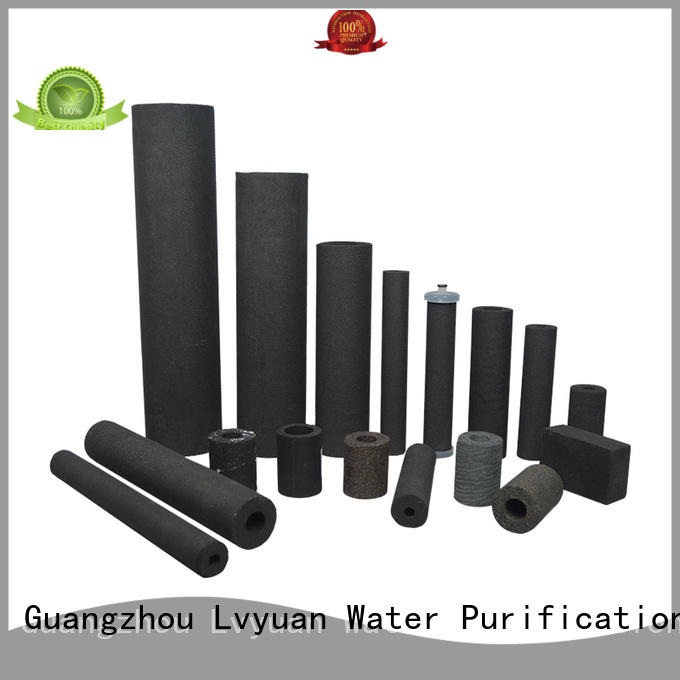Lvyuan sintered filter cartridge manufacturer for food and beverage