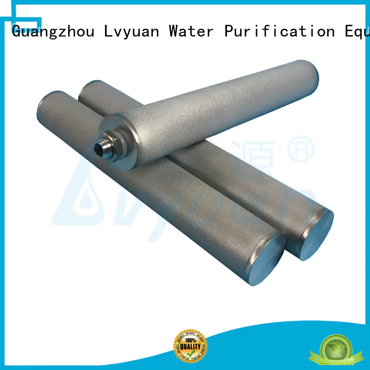 Lvyuan sintered metal filter manufacturer for food and beverage
