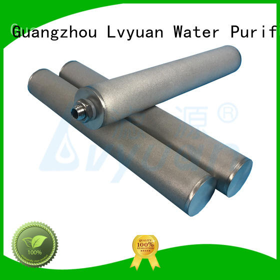 Lvyuan professional sintered metal filter manufacturer for sea water desalination