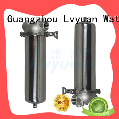 Lvyuan stainless steel filter housing manufacturers with fin end cap for sea water desalination