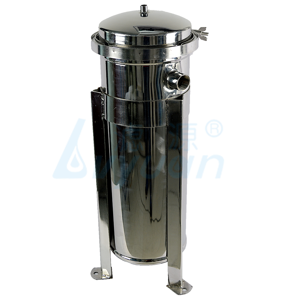 ss304 stainless steel water bag filter housing for beverage filtration