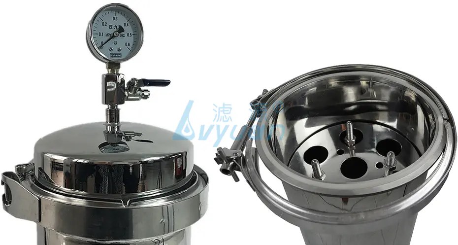 Do you know how to install the stainless steel cartridge filter housing?