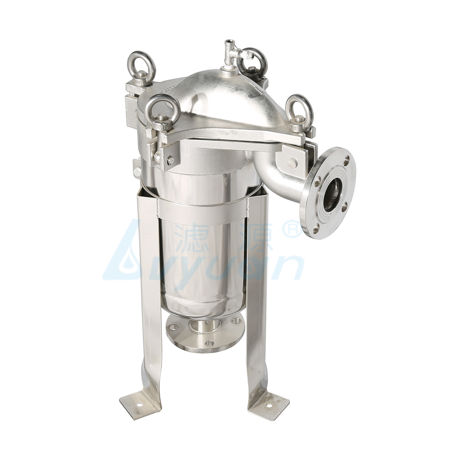 Top-into type hige pressure ss bag filter housing for beverage filtration