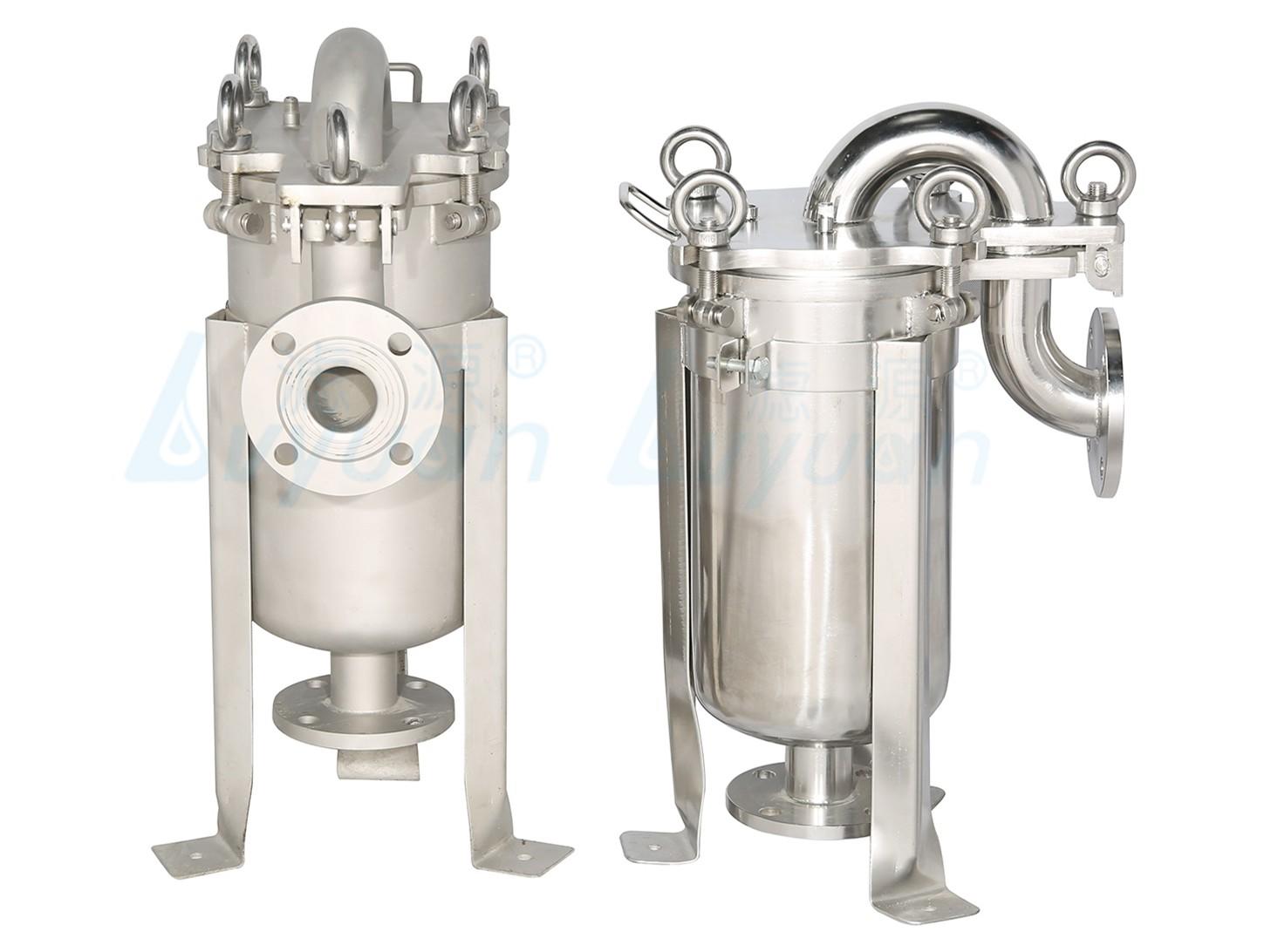 Lvyuan efficient ss bag filter housing rod for sea water desalination