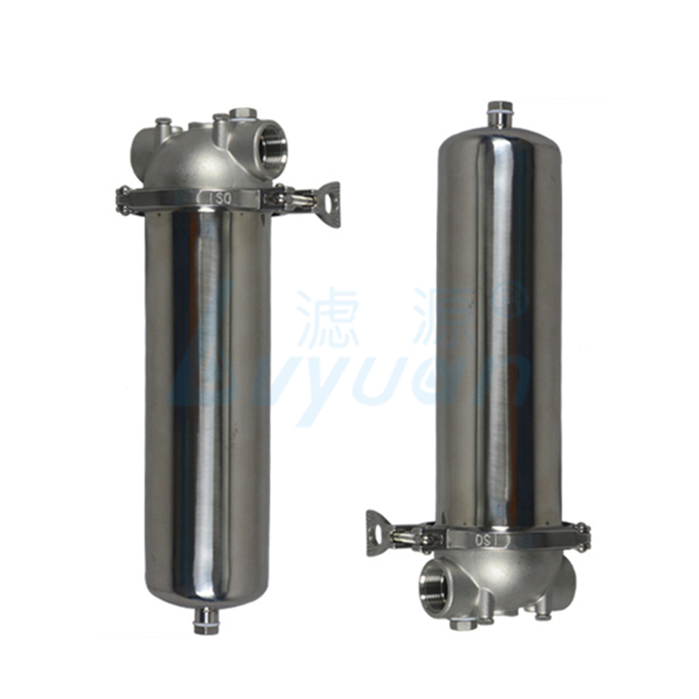 5 10 20 30 40 inch single cartridge stainless steel water filter housing