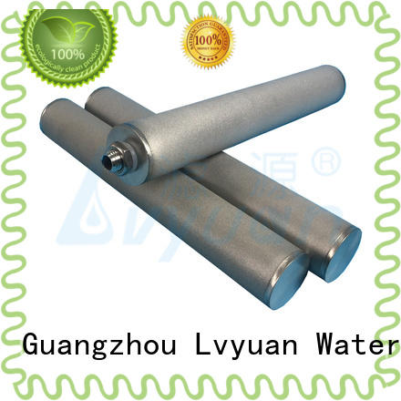 sintered metal filter elements manufacturer for sea water desalination Lvyuan