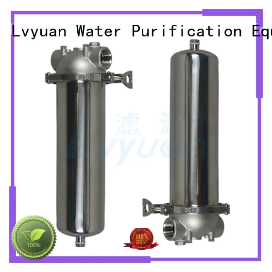 Lvyuan stainless steel cartridge filter housing rod for oil fuel