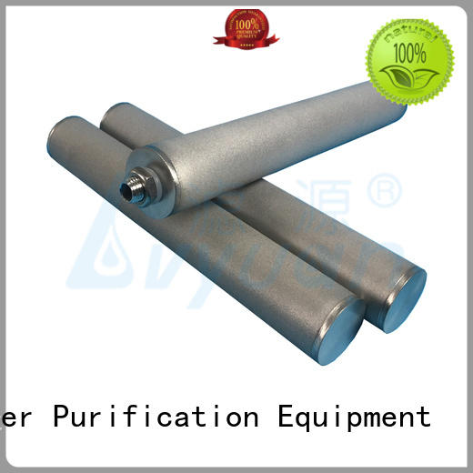 professional sintered filter cartridge rod for sea water desalination