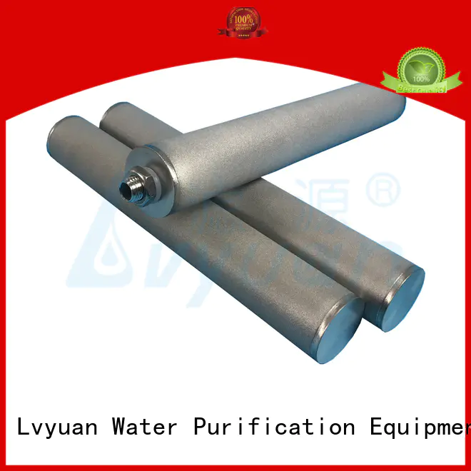 professional sintered plastic filter rod for sea water desalination