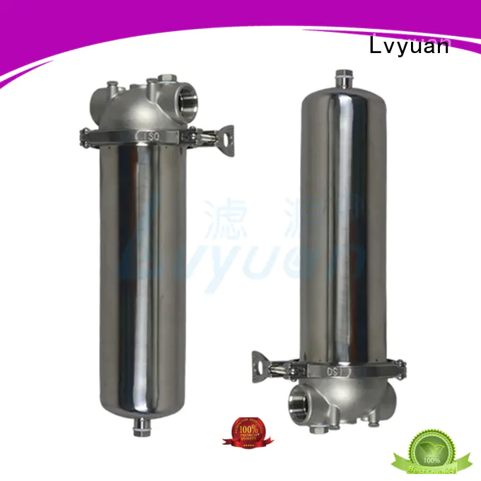 Lvyuan stainless steel filter housing manufacturers with core for oil fuel