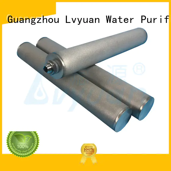 Lvyuan sintered powder ss filter manufacturer for industry