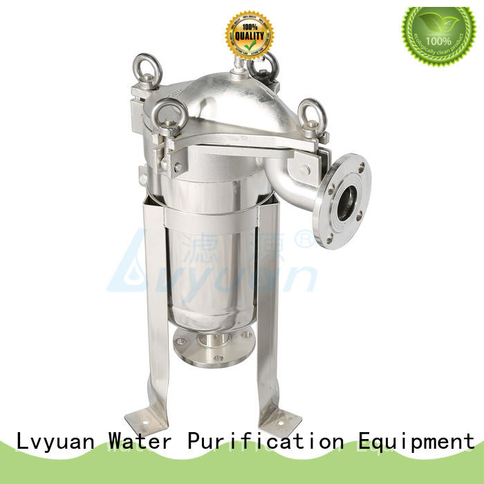 Lvyuan best stainless steel water filter housing with core for food and beverage