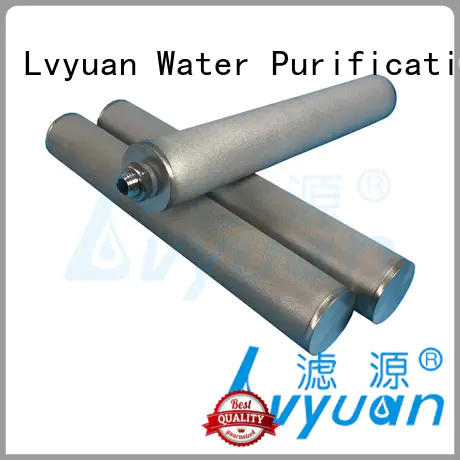 Lvyuan titanium sintered powder ss filter supplier for sea water desalination