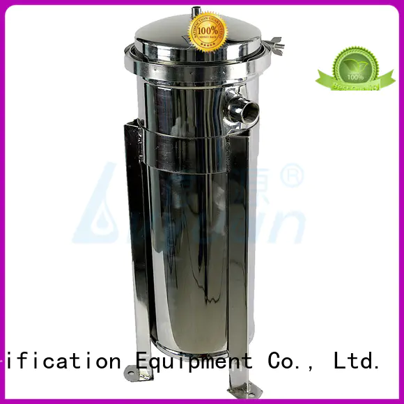 Lvyuan best stainless steel filter housing with fin end cap for sea water treatment