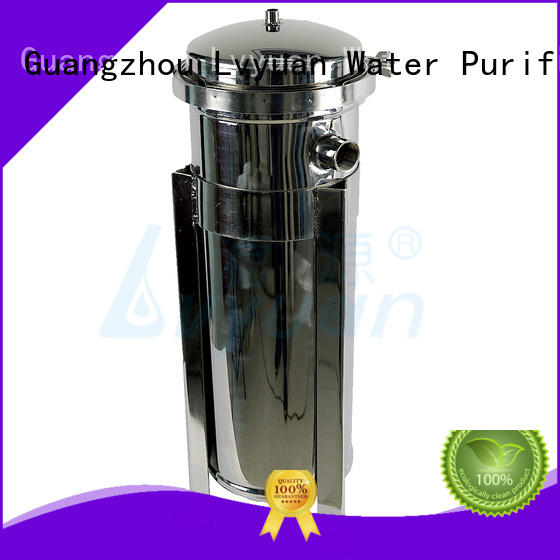 Lvyuan stainless steel cartridge filter housing with core for food and beverage