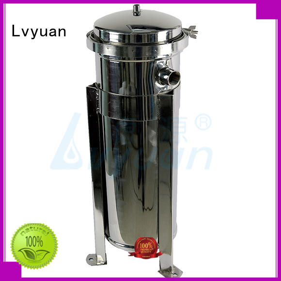 ss304 stainless steel water bag filter housing for beverage filtration