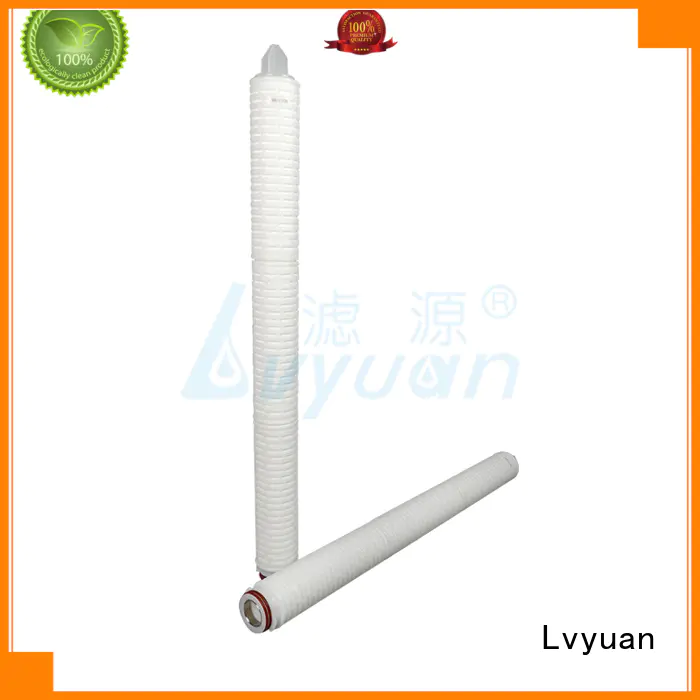 30 inch Nylon N66 membrane pleated water filter cartridge suppliers