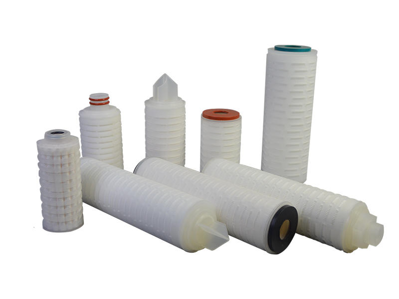 Lvyuan pvdf pleated filter manufacturers with stainless steel for liquids sterile filtration