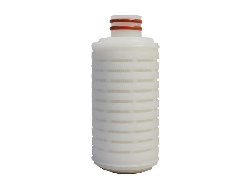 latest pleated polyester filter cartridge with stainless steel for liquids sterile filtration Lvyuan