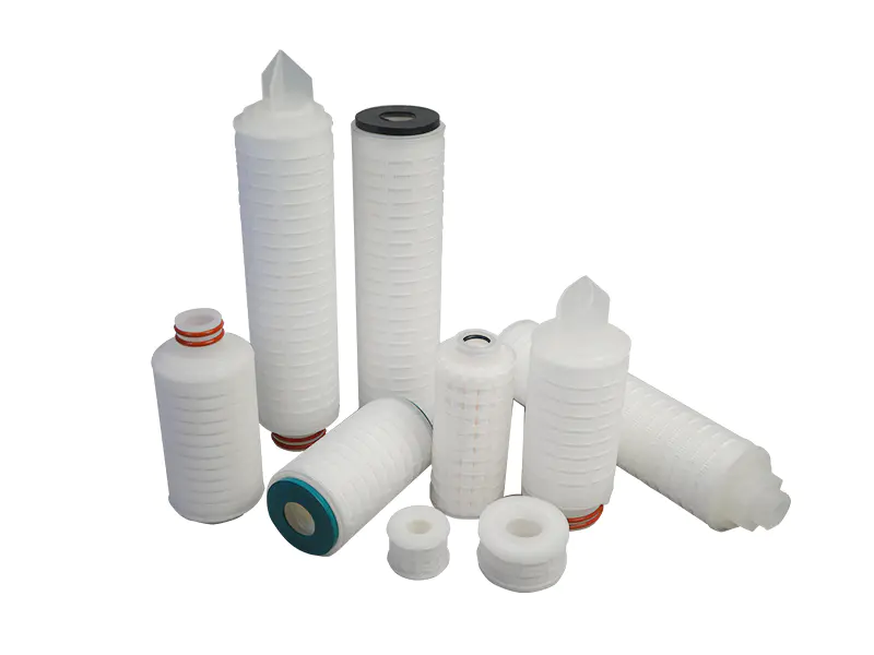 Lvyuan ptfe pleated polyester filter cartridge stainless sale
