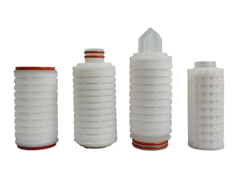 Lvyuan pleated filter cartridge with stainless steel for food and beverage