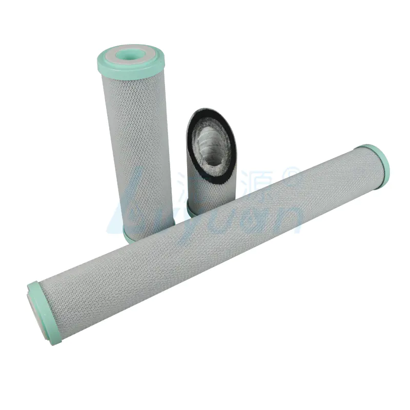 Sintered Activated Carbon Block filter cartridge