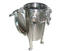 high end ss filter housing manufacturers with fin end cap for food and beverage