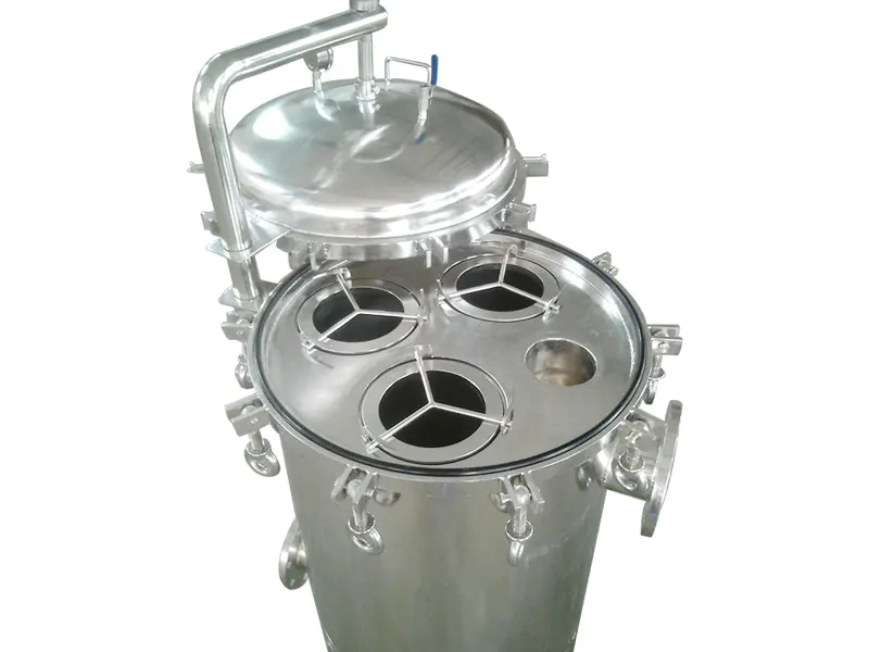 Lvyuan ss bag filter housing with core for oil fuel