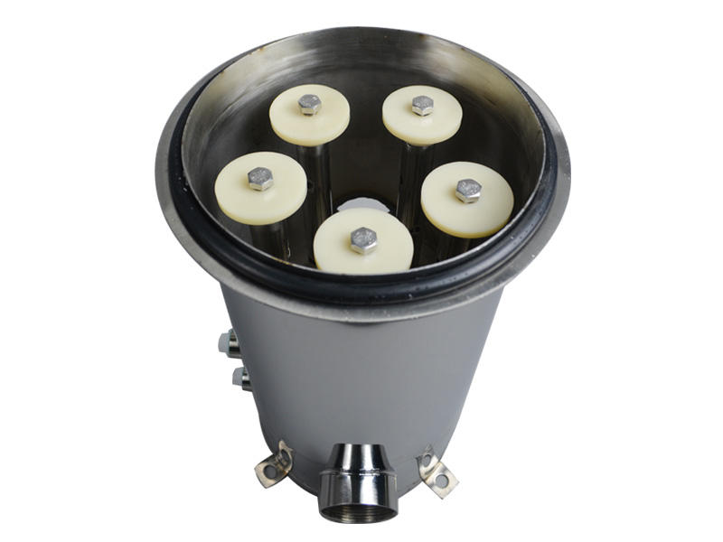Lvyuan ss bag filter housing with fin end cap for oil fuel