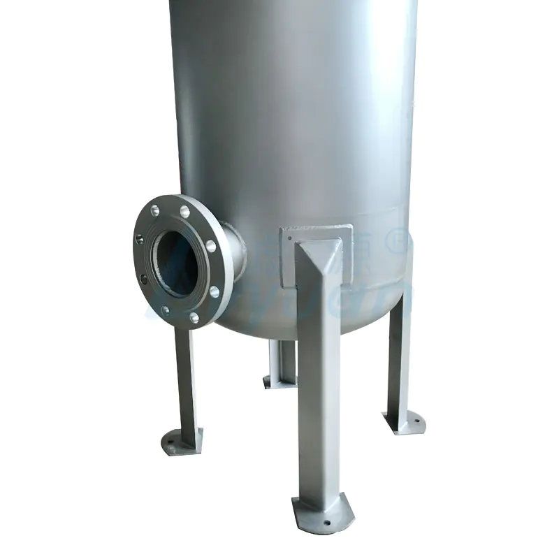 40 inch stainless steel water filter housing surface with Matt treatment
