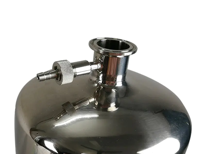 Lvyuan titanium stainless water filter housing with core for sea water treatment
