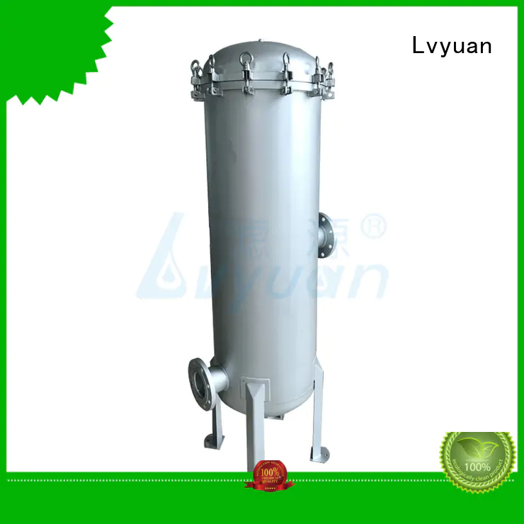 Lvyuan high end stainless steel filter housing manufacturer for sea water desalination